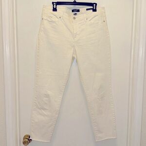 Nine West White Women's Jeans Gramercy skinny ankle 98@cotton 2% elastane